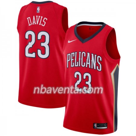 Camiseta Hombre New Orleans Pelicans Anthony Davis 23 Nike 2017-18 Rojo Swingman Camiseta Hombre New Orleans Pelicans Anthony Davis 23 Nike 2017-18 Rojo Swingman